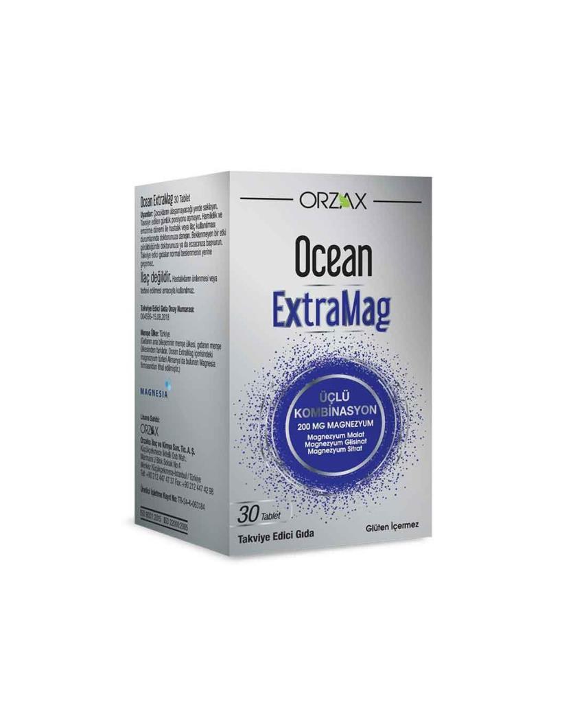 Ocean Magnezyum Sade Unisex Vitamin 30 Tablet