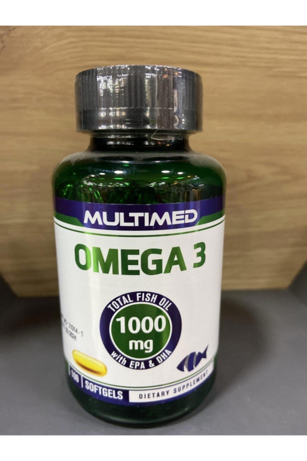 Multimed Omega 3 Aromasız Unisex Vitamin 100 Adet