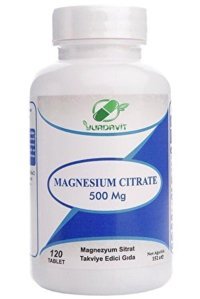 Yurdavit Magnezyum Sitrat Sade Unisex Vitamin 120 Tablet