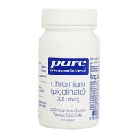 Pure Encapsulations Chromium Aromasız Unisex Vitamin 60 Kapsül