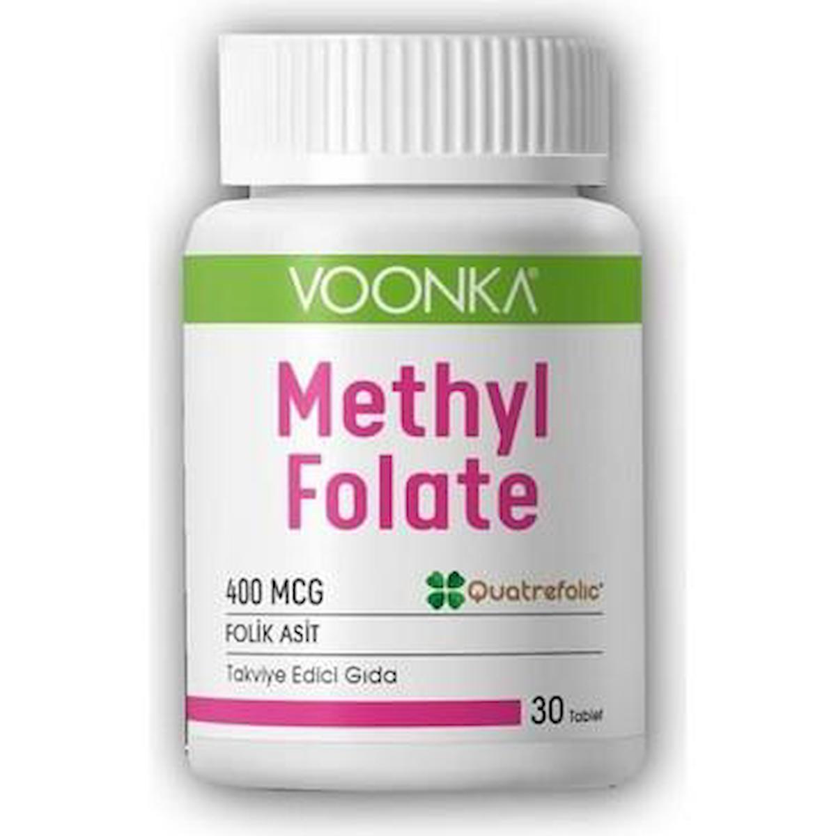 Voonka Methyl Folate Sade Kadın Vitamin 30 Tablet