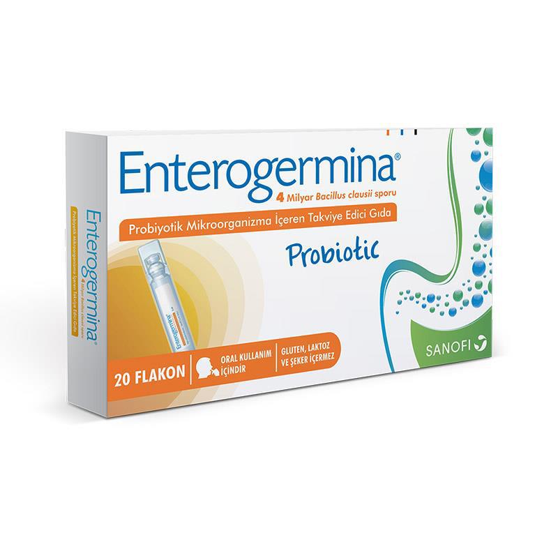 Sanofi Enterogermina Sade Unisex Vitamin 20 Flakon