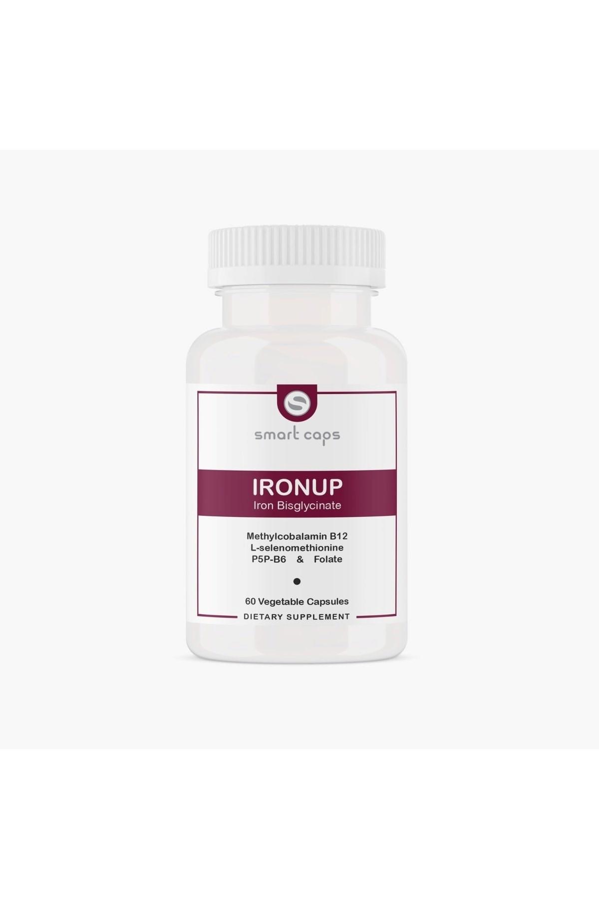 Smartcaps Ironup Aromasız Unisex Vitamin 60 Kapsül