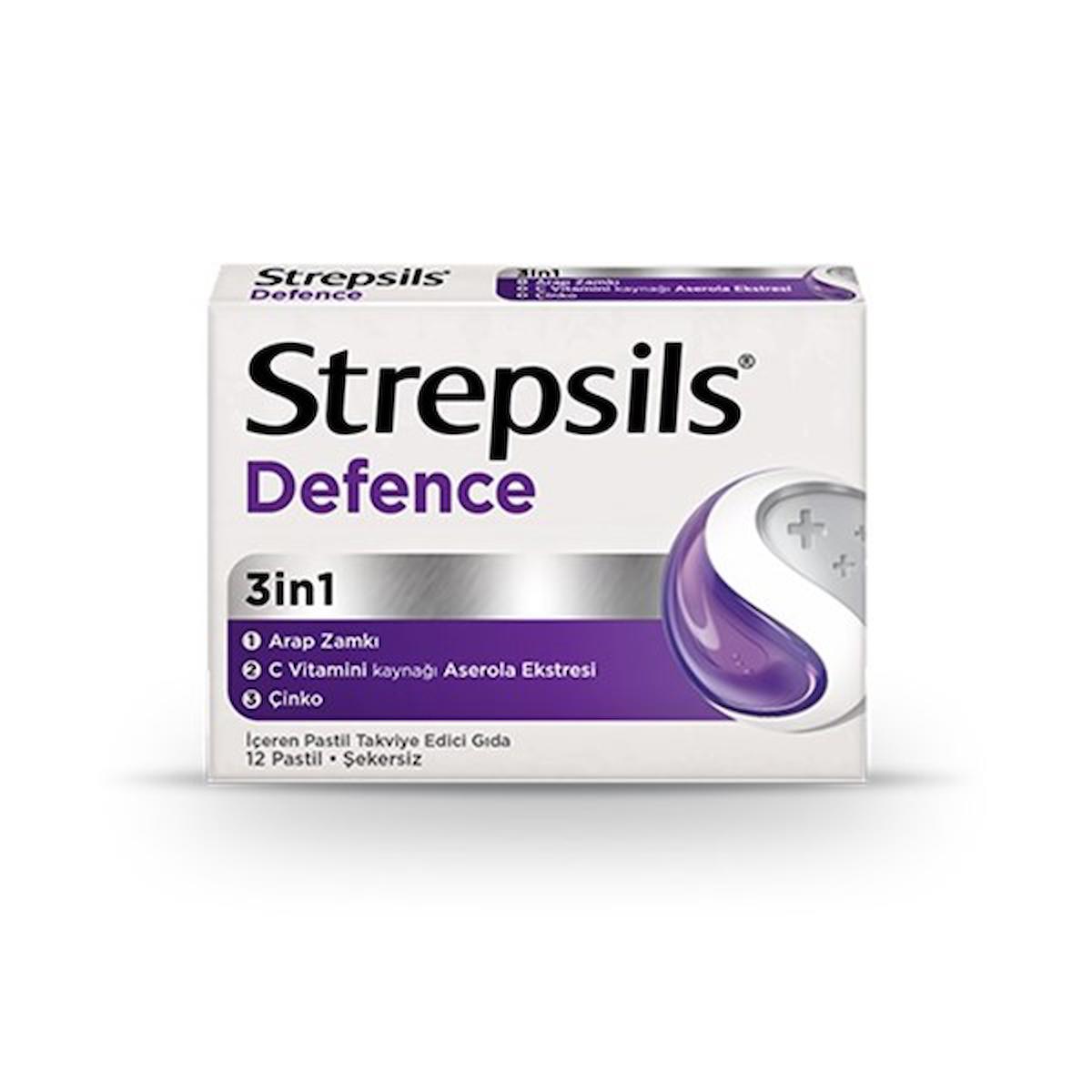 Strepsils Defence Aromalı Unisex Vitamin 12 Tablet