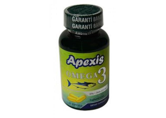 Apexis Omega 3 Sade Çocuk - Yetişkin Vitamin 50 Kapsül