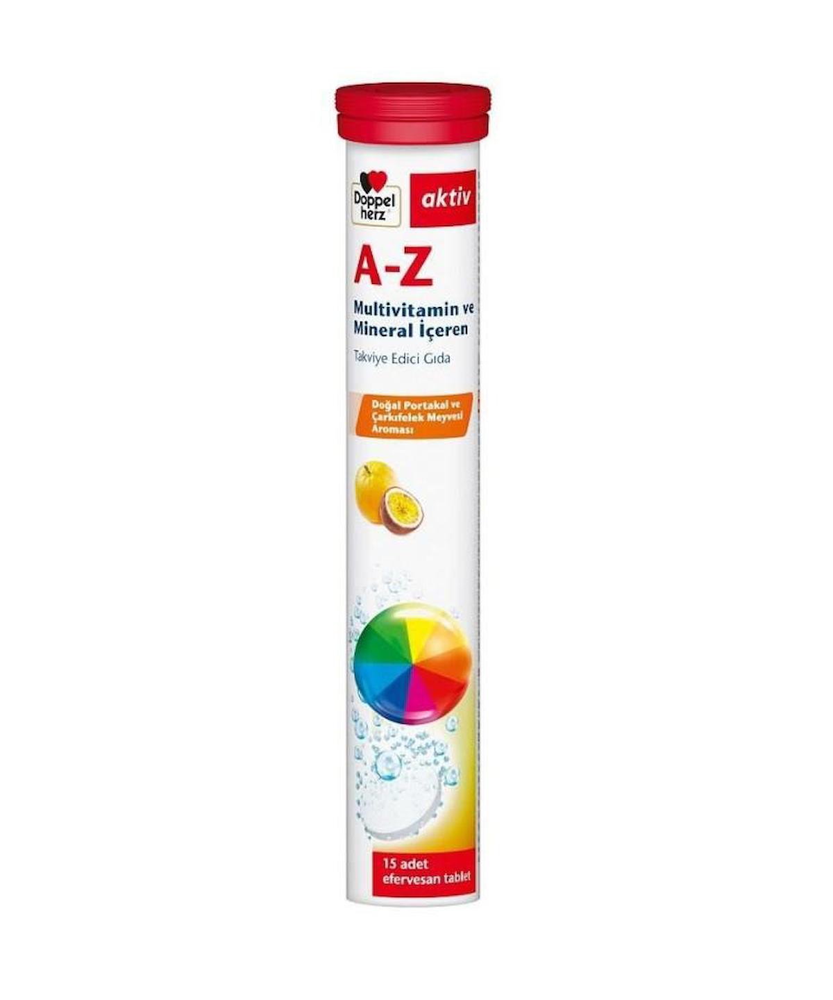 Doppelherz Aromalı Unisex Vitamin 15 Tablet