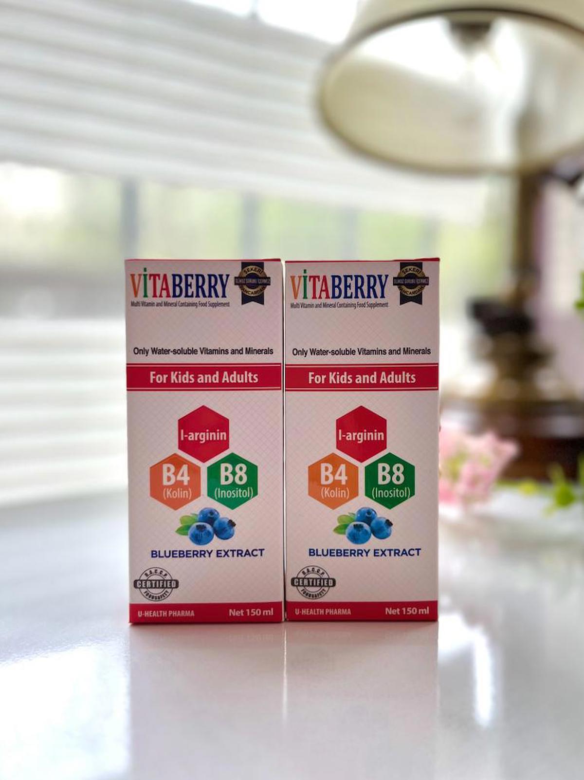 Vitaberry Aromalı Unisex Vitamin 150 ml