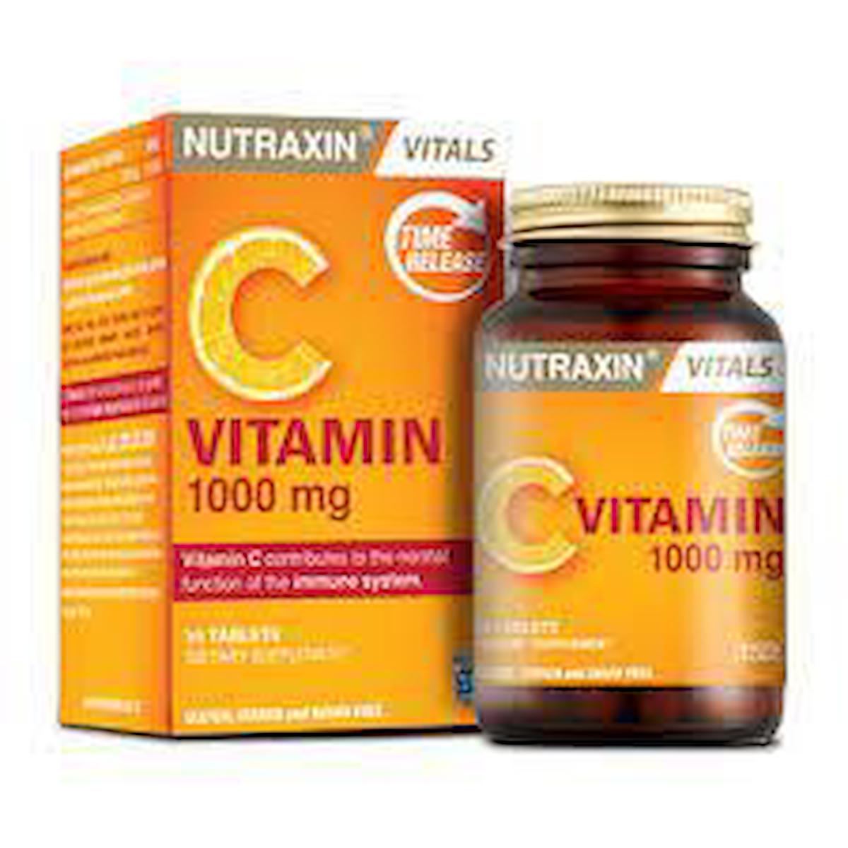 Nutraxin Plus C Vitamini Aromalı Unisex 30 Tablet