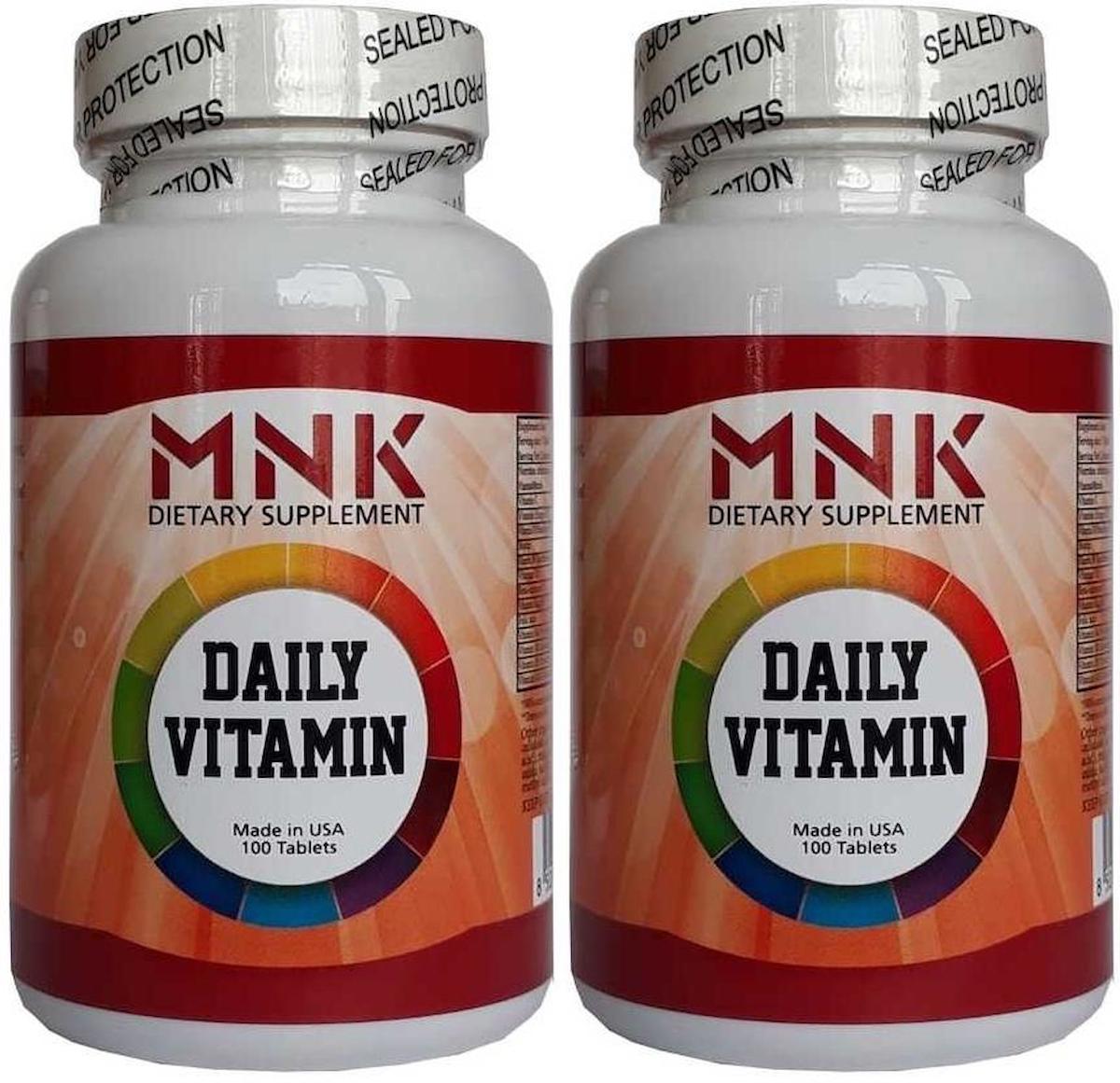 Mnk Sade Unisex Vitamin 2x100 Tablet
