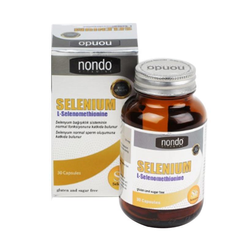 Nondo Selenyum Sade Unisex Vitamin 30 Kapsül