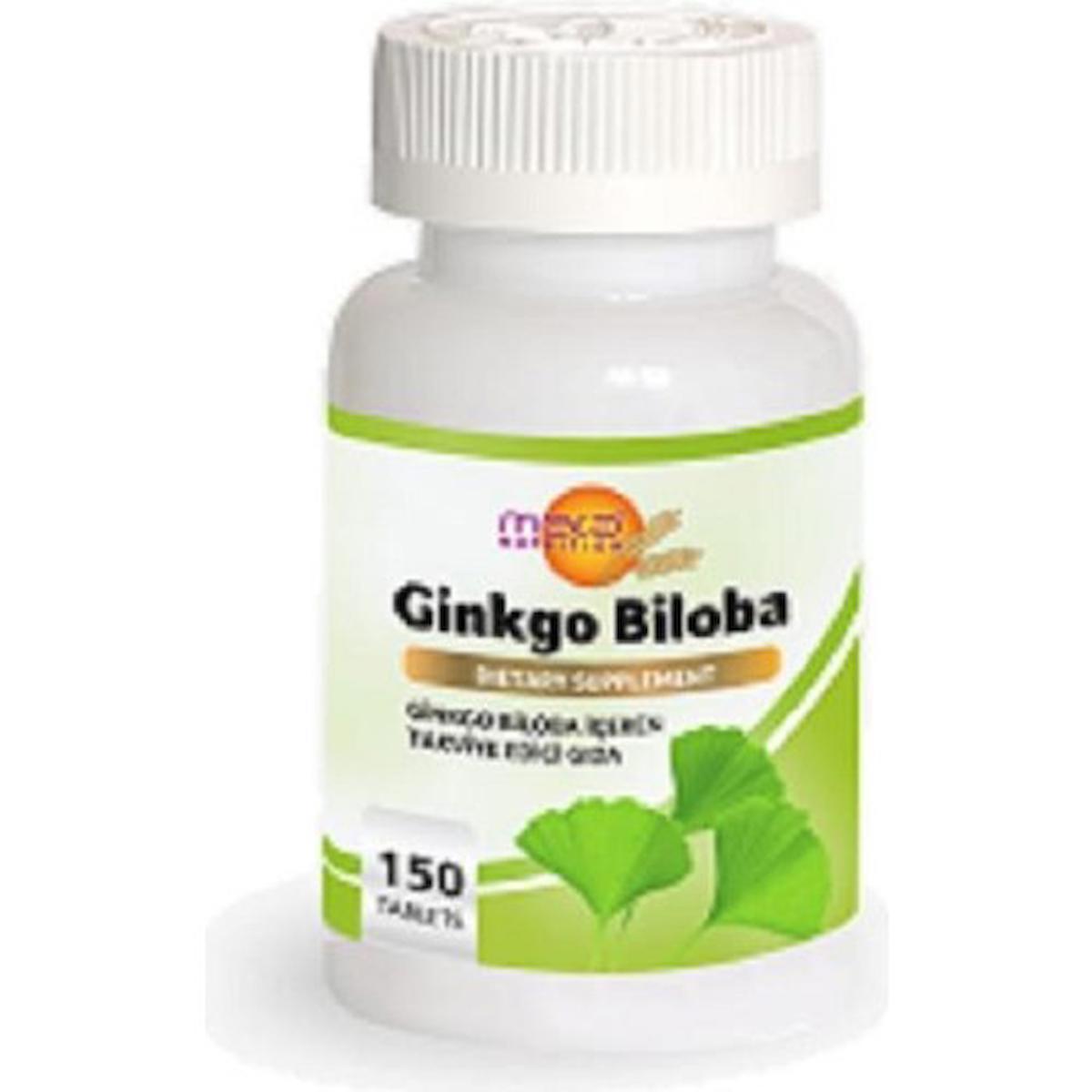 Meka Ginkgo Aromasız Unisex Vitamin 150 Tablet