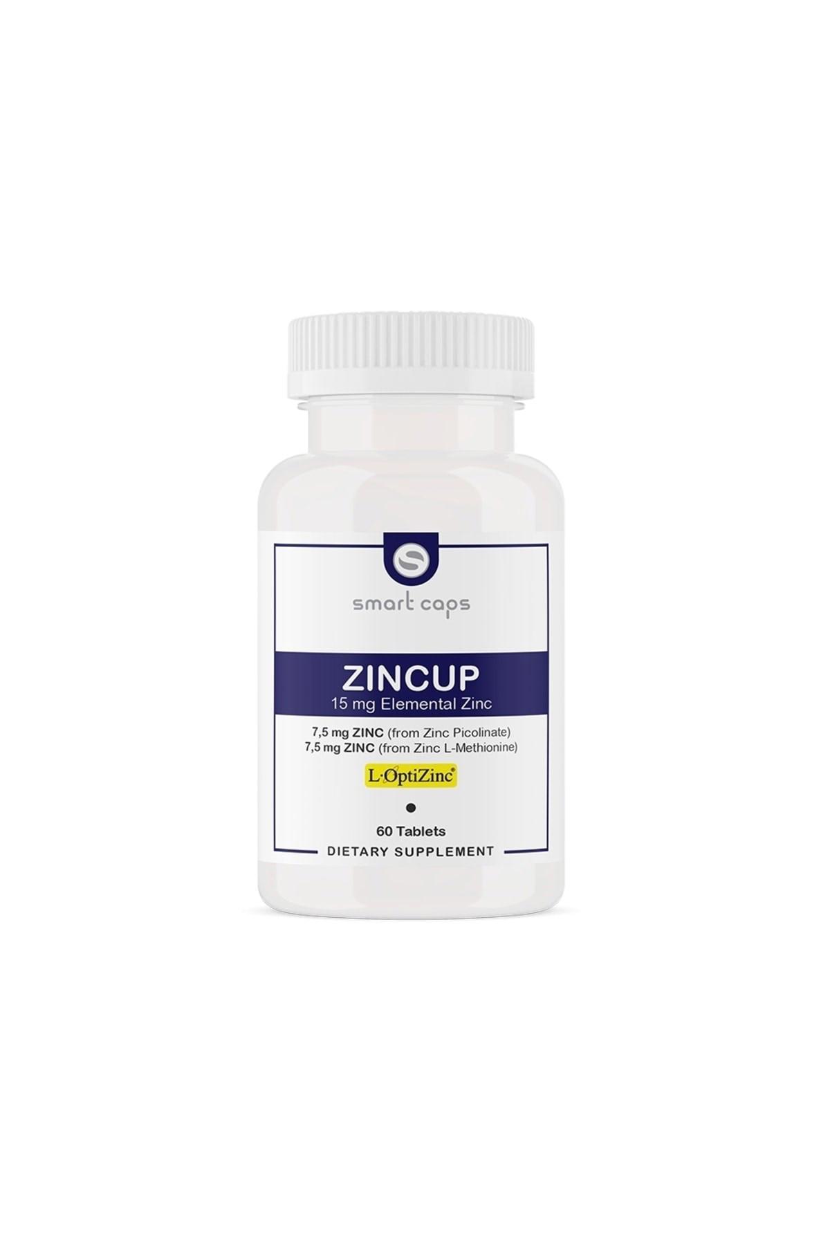 Smartcaps Zincup Aromasız Unisex Vitamin 60 Tablet