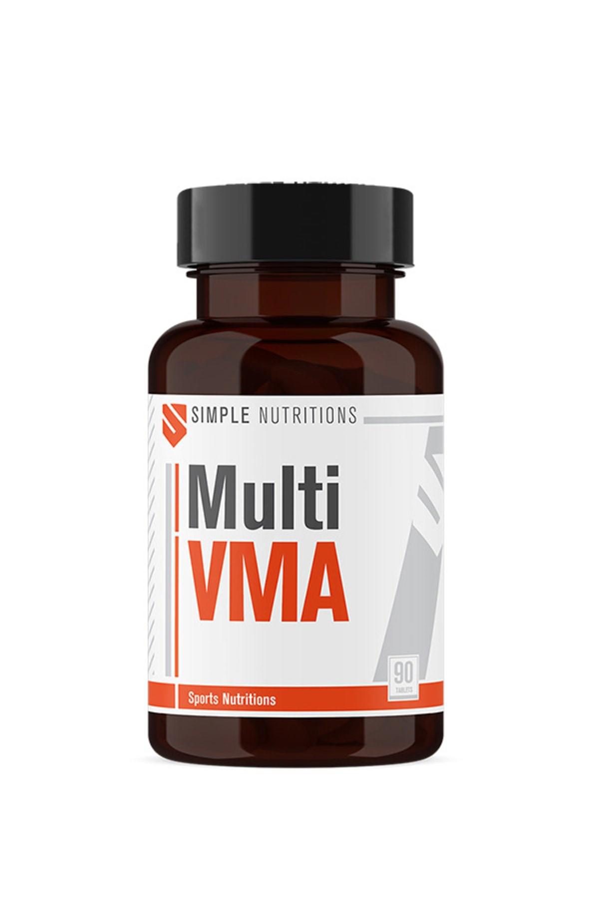 Simple Nutritions Multi Vma Aromasız Unisex Vitamin 90 Kapsül