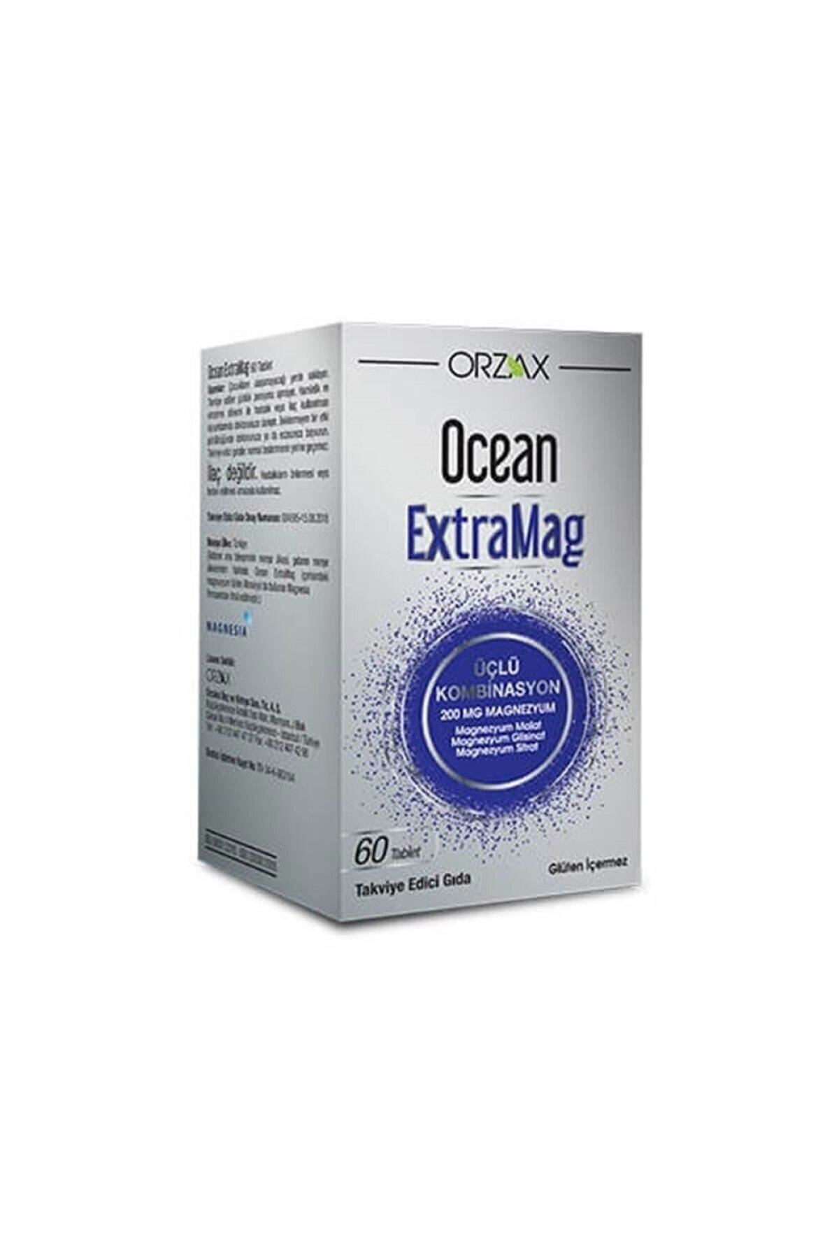 Ocean Magnezyum Aromasız Unisex Vitamin 60 Tablet