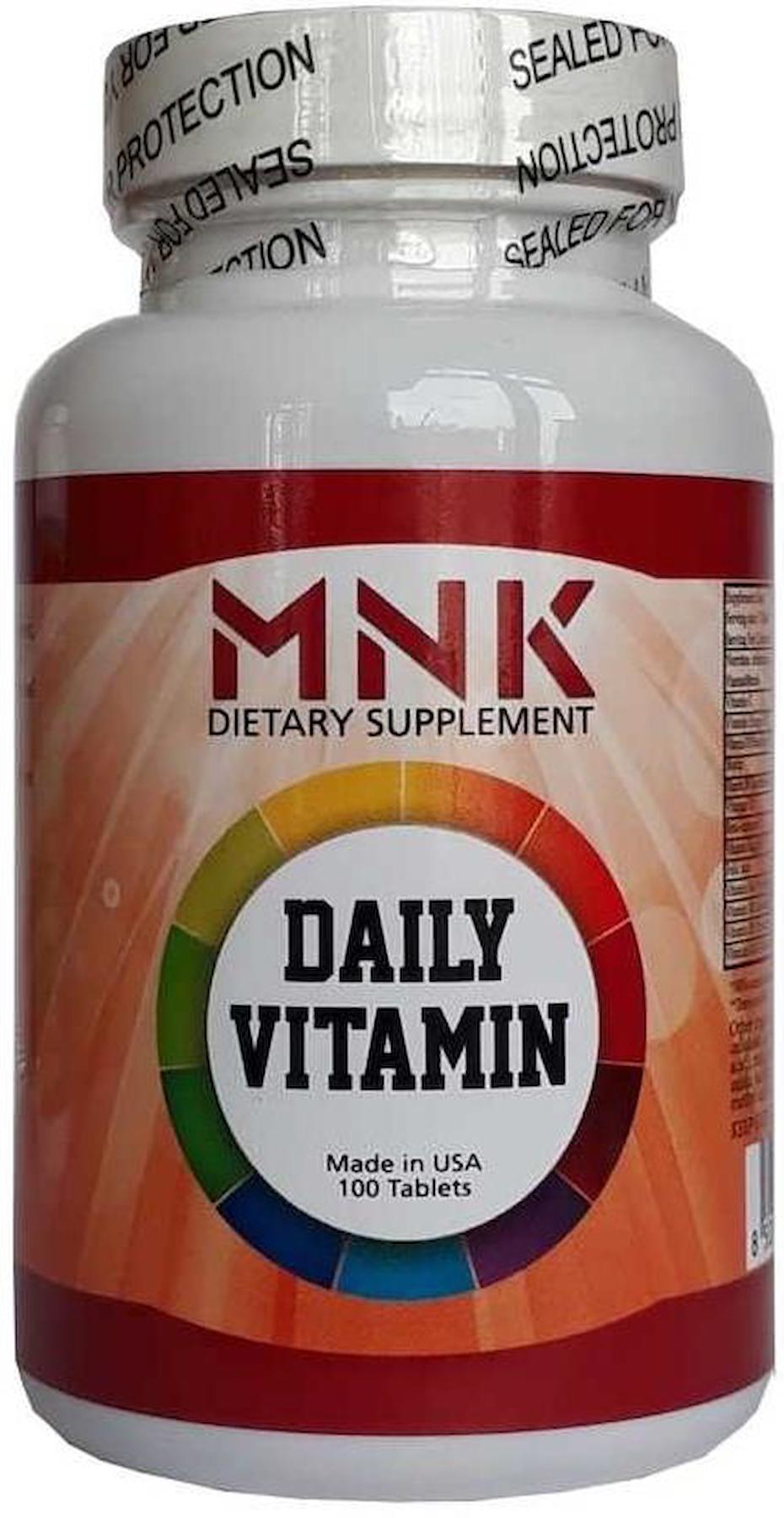 Mnk Aromasız Unisex Vitamin 100 Tablet