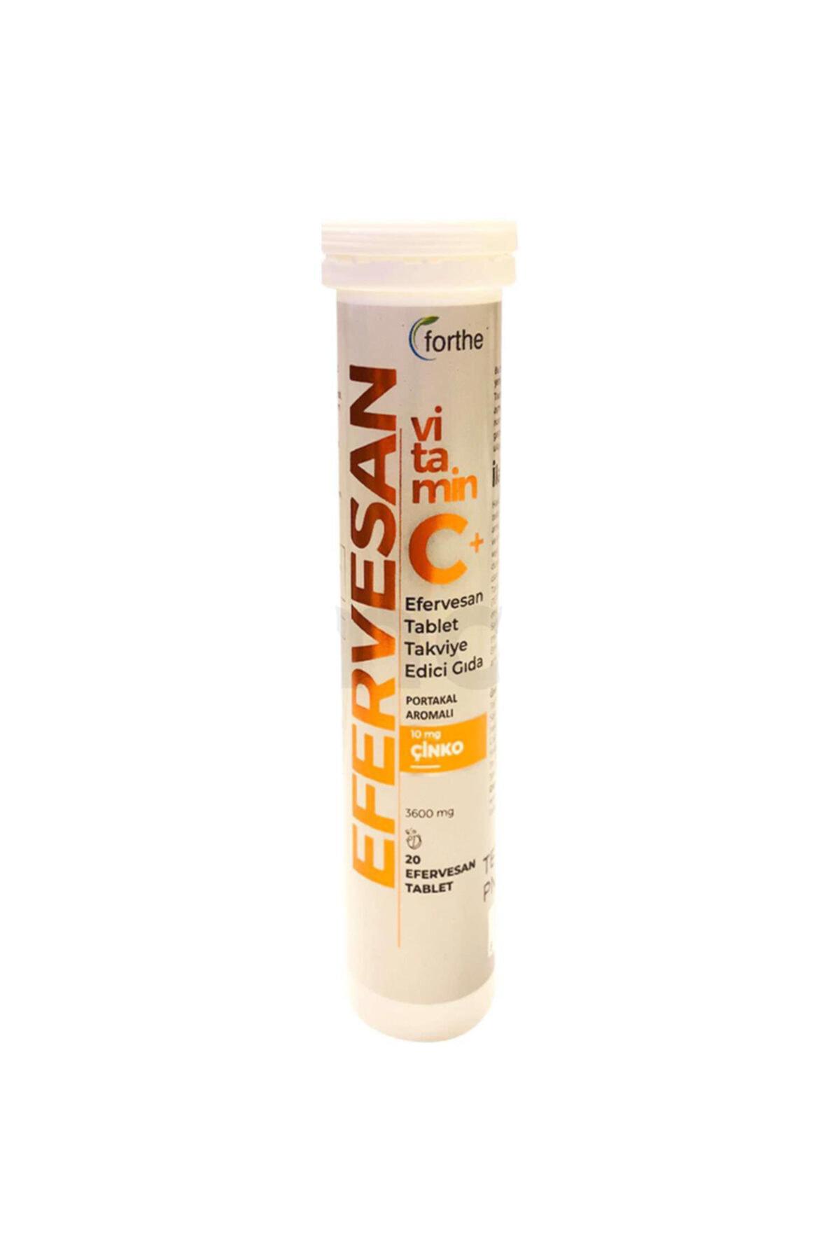 Forthe Efervesan Aromalı Unisex Vitamin 20 Tablet