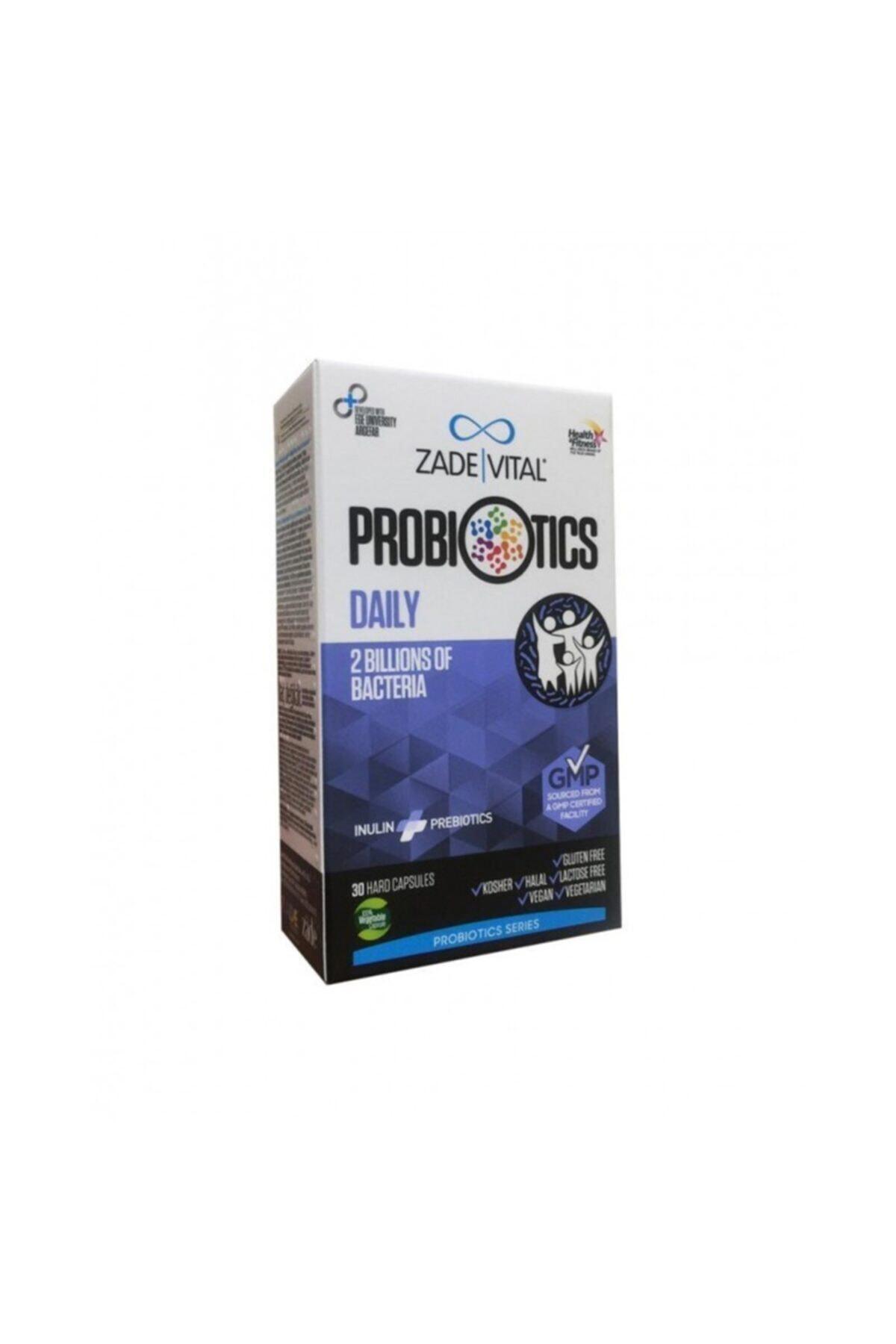 Zade Vital Probiyotik Daily Aromasız Unisex Vitamin 30 Kapsül