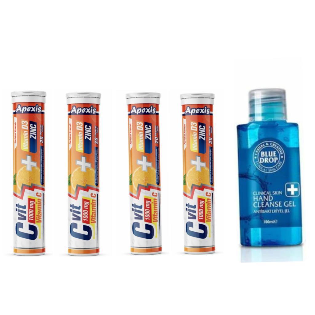 Apexis Zınc Sade Unisex Vitamin 1000 mg