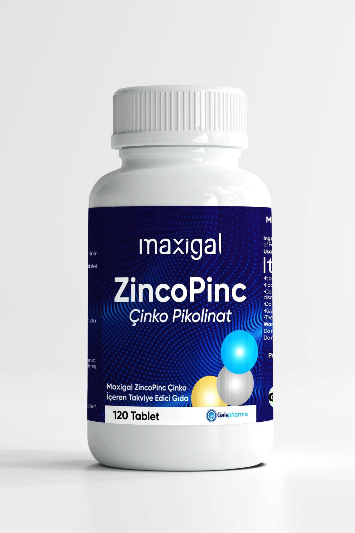 Maxigal Çinko Aromasız Unisex Vitamin 120 Tablet