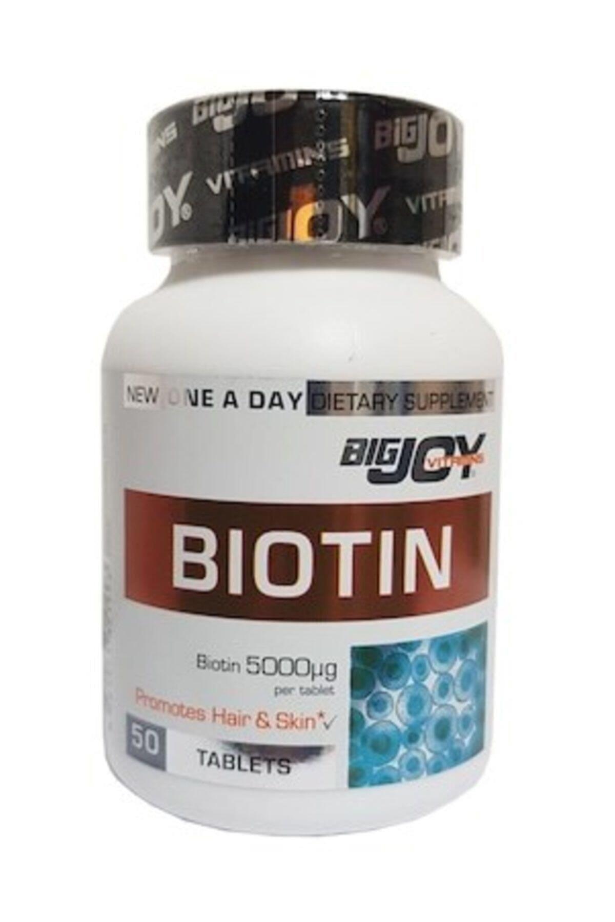 Bigjoy Vitamins Biotin Sade Unisex Vitamin 50 Tablet