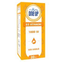 One Up D3 Vitamini Aromasız Unisex 20 ml