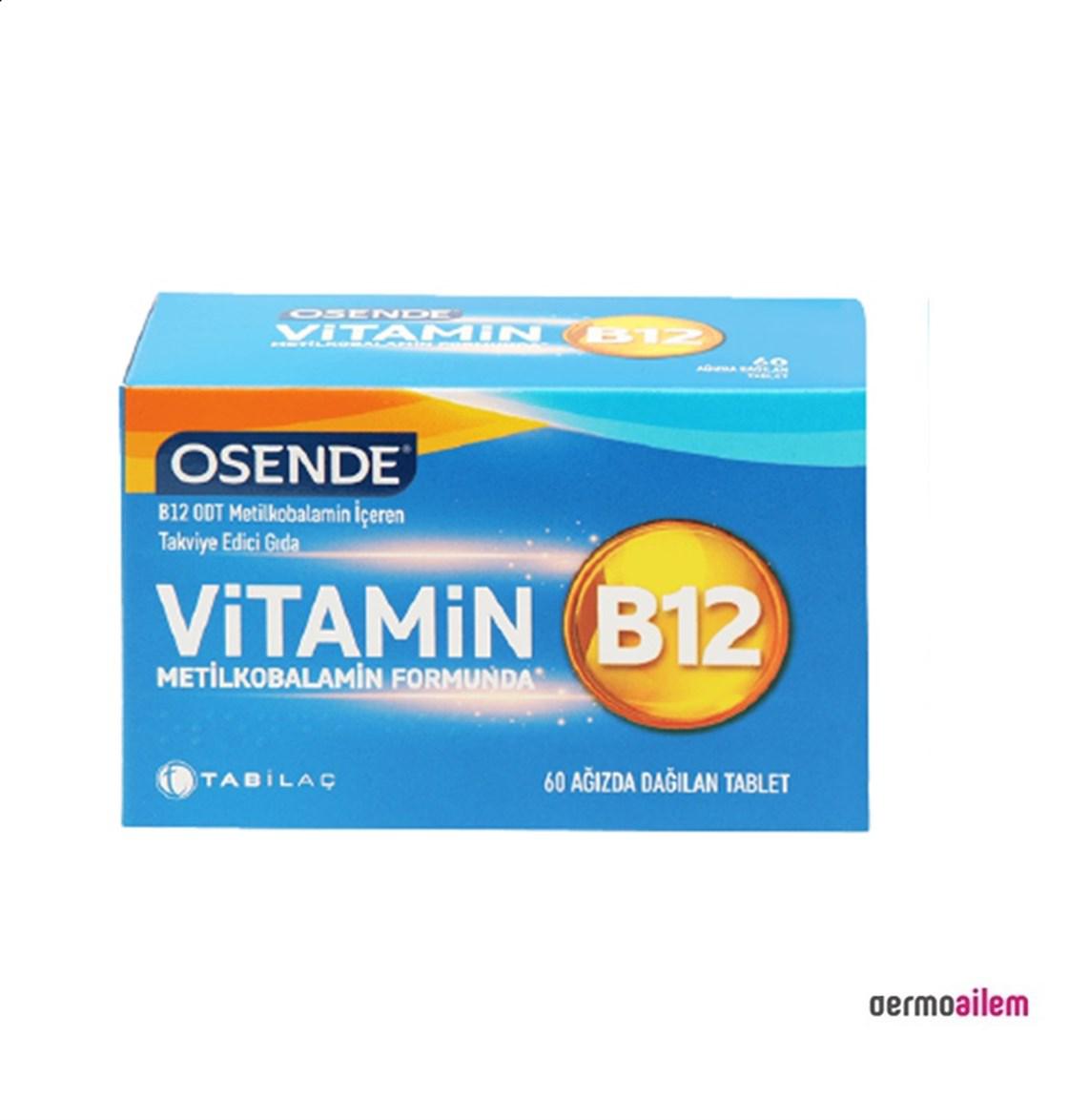 Osende Sade Unisex Vitamin 60 Tablet