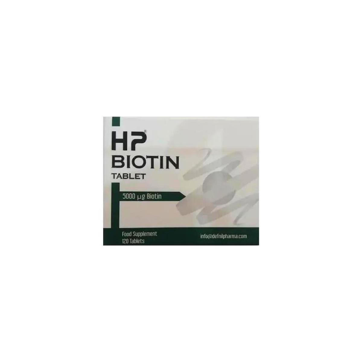 Defnil Pharma Hp Biotin Sade Unisex Vitamin 120 Tablet