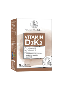 Naturalnest K2 Vitamini Sade Unisex 10 ml