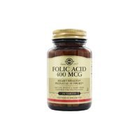 Solgar Folic Acid Sade Unisex Vitamin 250 Tablet