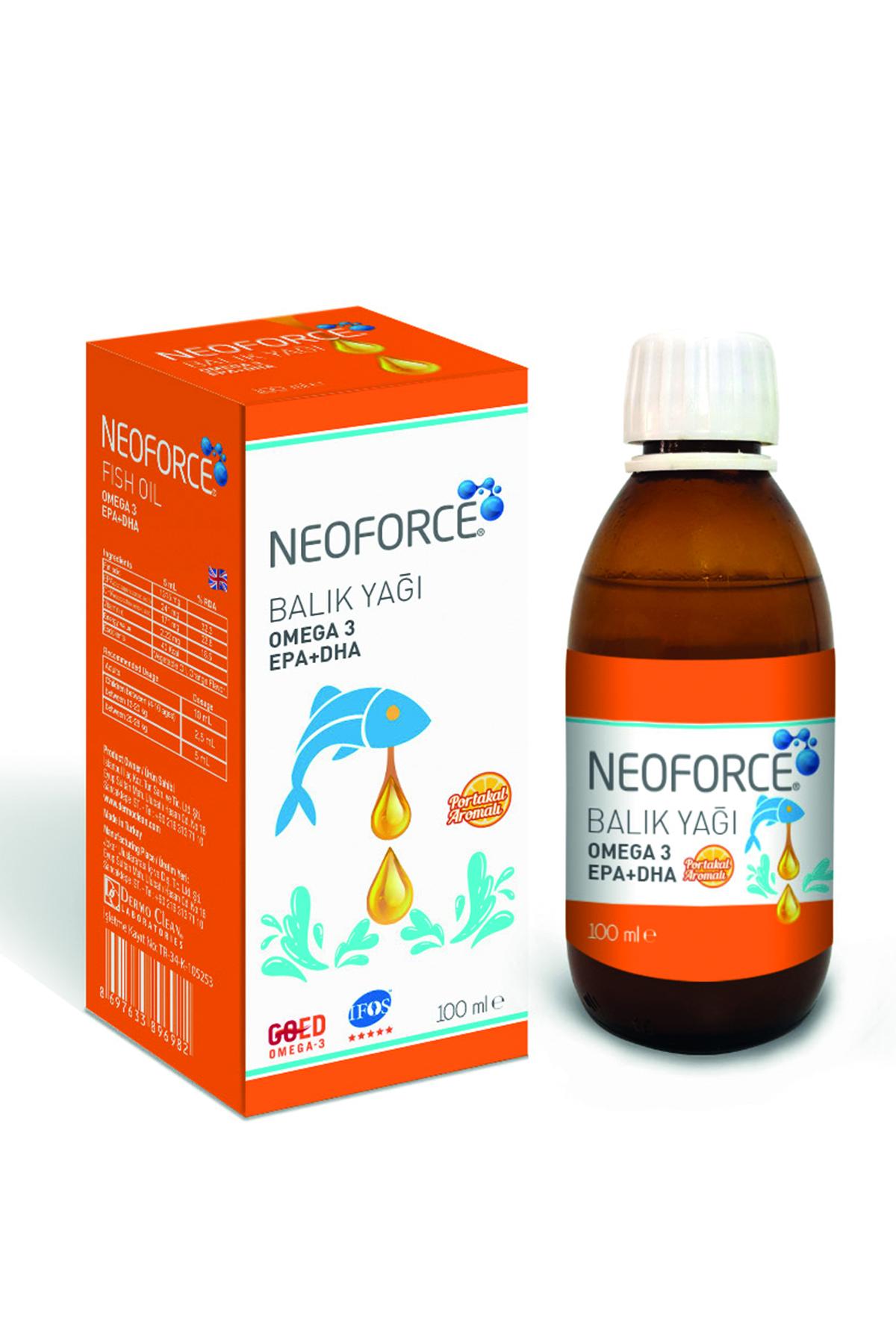 Neoforce Omega 3 Aromalı Çocuk Vitamin 100 ml