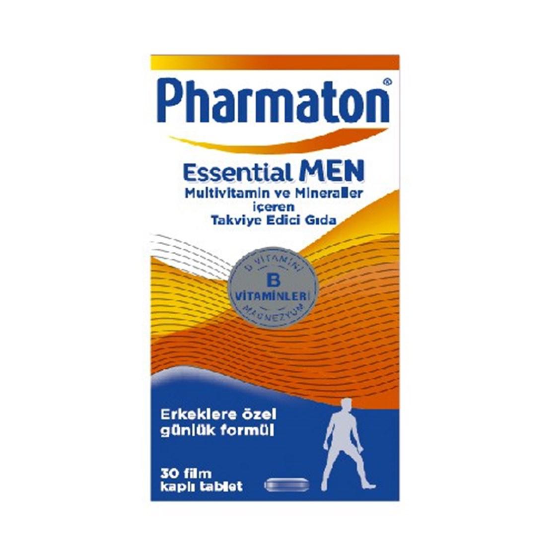 Pharmaton Magnezyum Sade Erkek Vitamin 30 Tablet