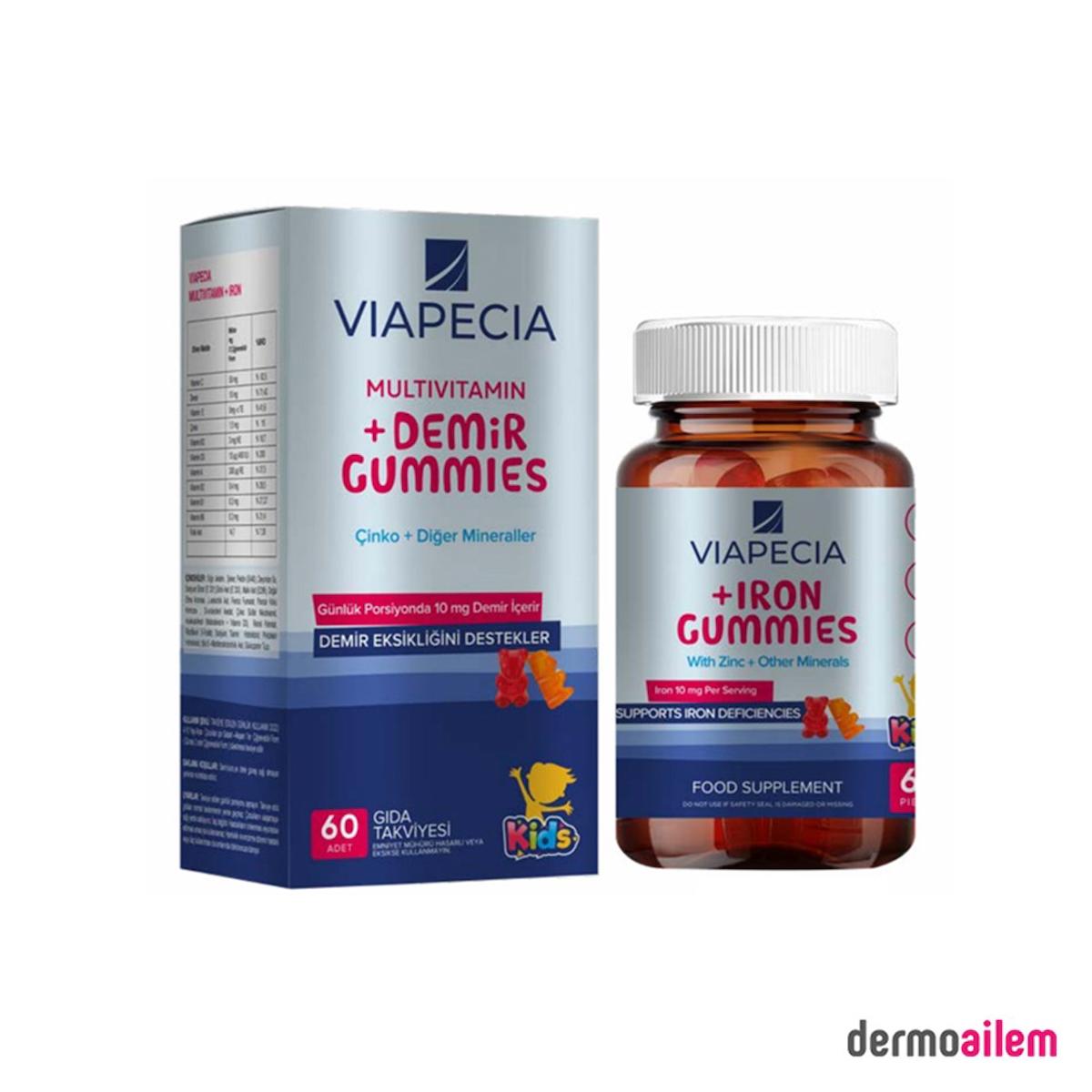 Viapecia Aromalı Çocuk Vitamin 60 Kapsül