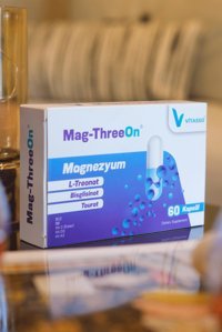 Mag-Threeon Magnezyum Aromasız Unisex Vitamin 60 Kapsül