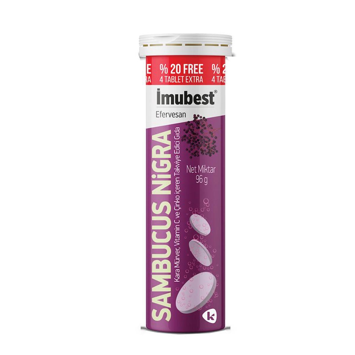 İmubest C Vitamini Aromasız Unisex 24 Tablet