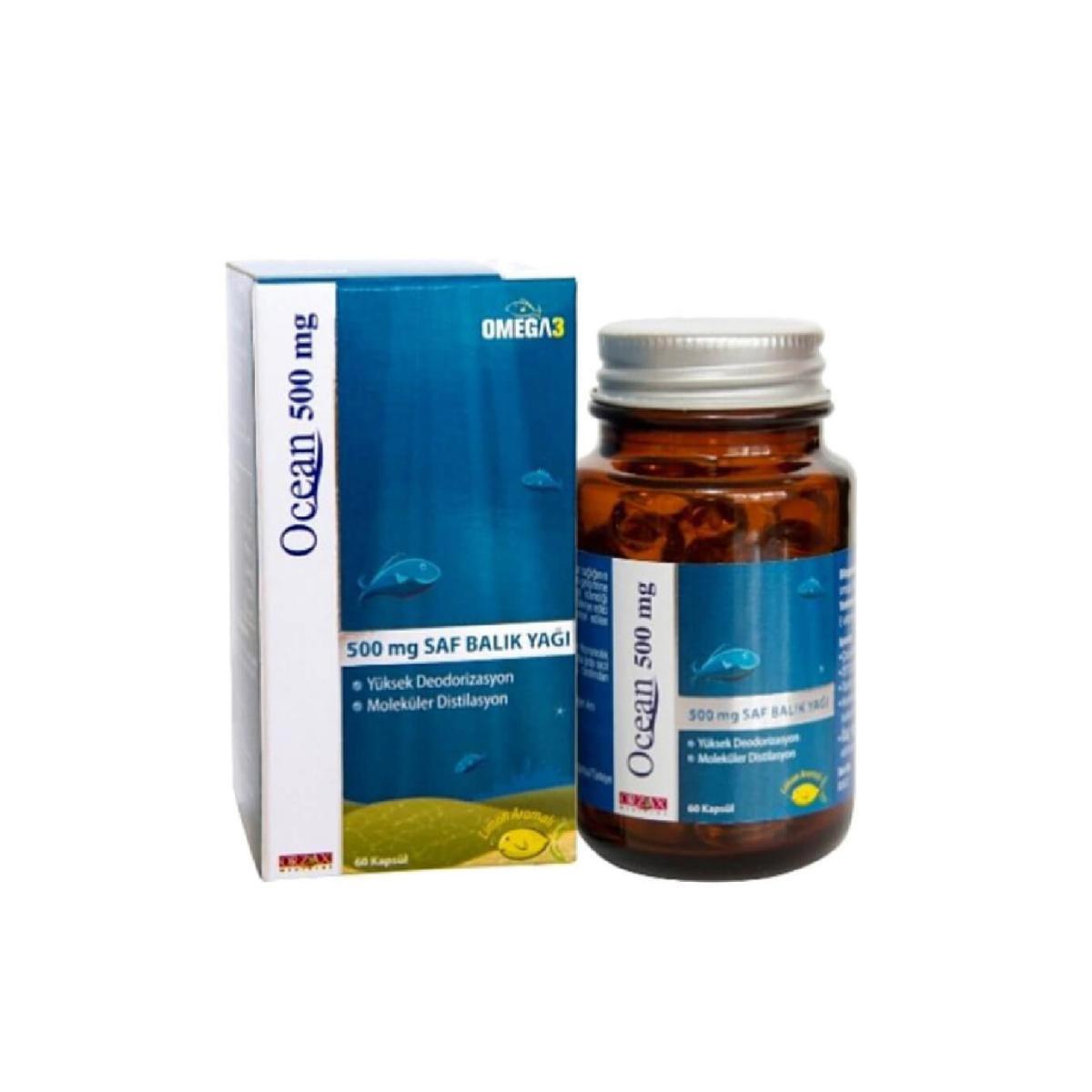 Ocean Omega 3 Sade Unisex Vitamin 60 Tablet