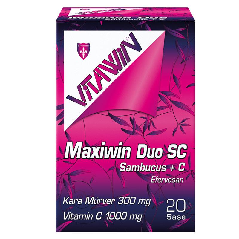 Vitawin Maxivin Duo Sc Aromalı Unisex Vitamin 20 Şase