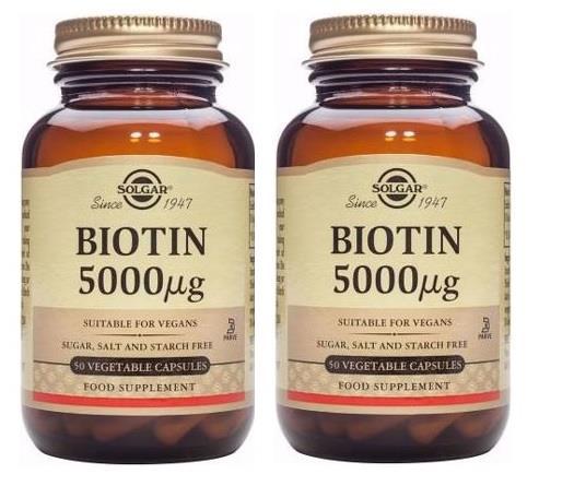 Solgar Biotin Sade Unisex Vitamin 50x3 Kapsül