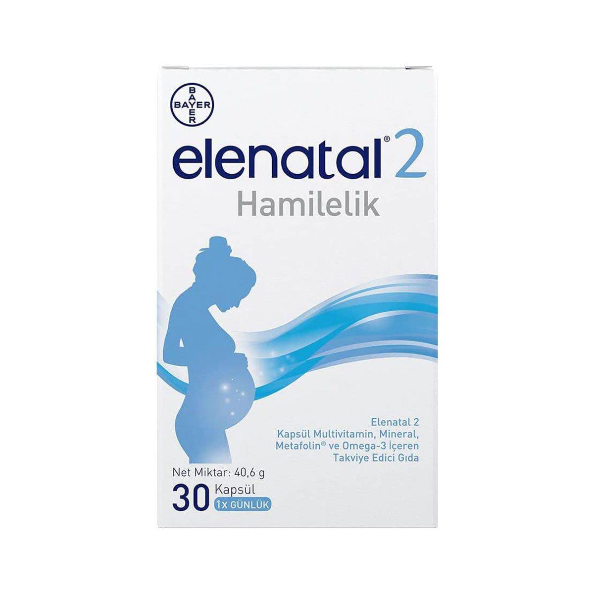 Elenatal 2 Sade Kadın Vitamin 30 Kapsül