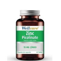 Wellcare Zinc Picolinate Sade Unisex Vitamin 60 Tablet