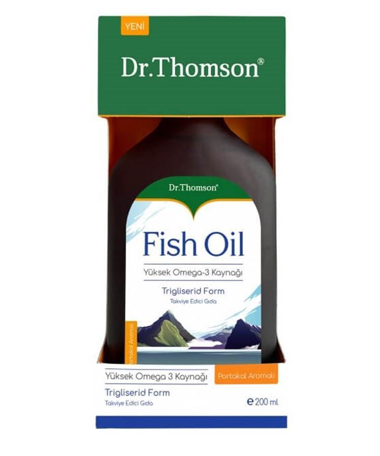 Dr Thomson Fish Oil C Aromalı Unisex Vitamin 200 ml