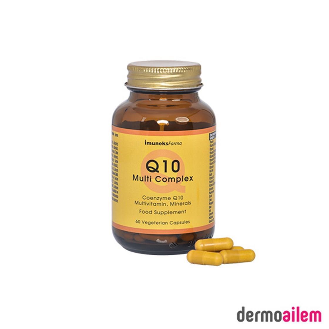 İmuneksfarma Aromasız Unisex Vitamin 60 Kapsül