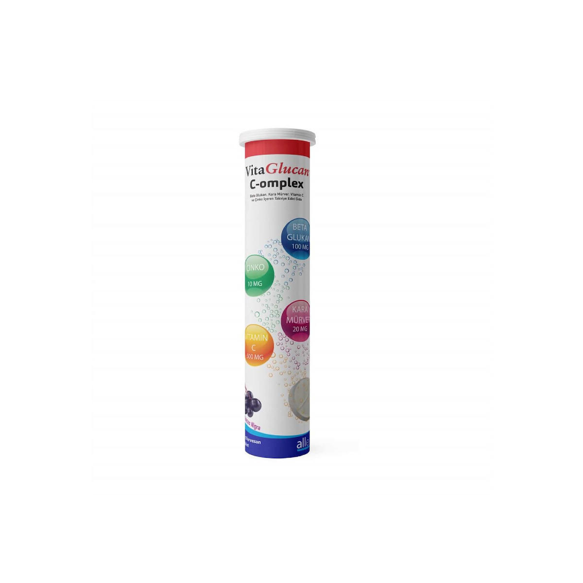 Vitaglucan Glucan C-Om Aromasız Unisex Vitamin 20 Tablet