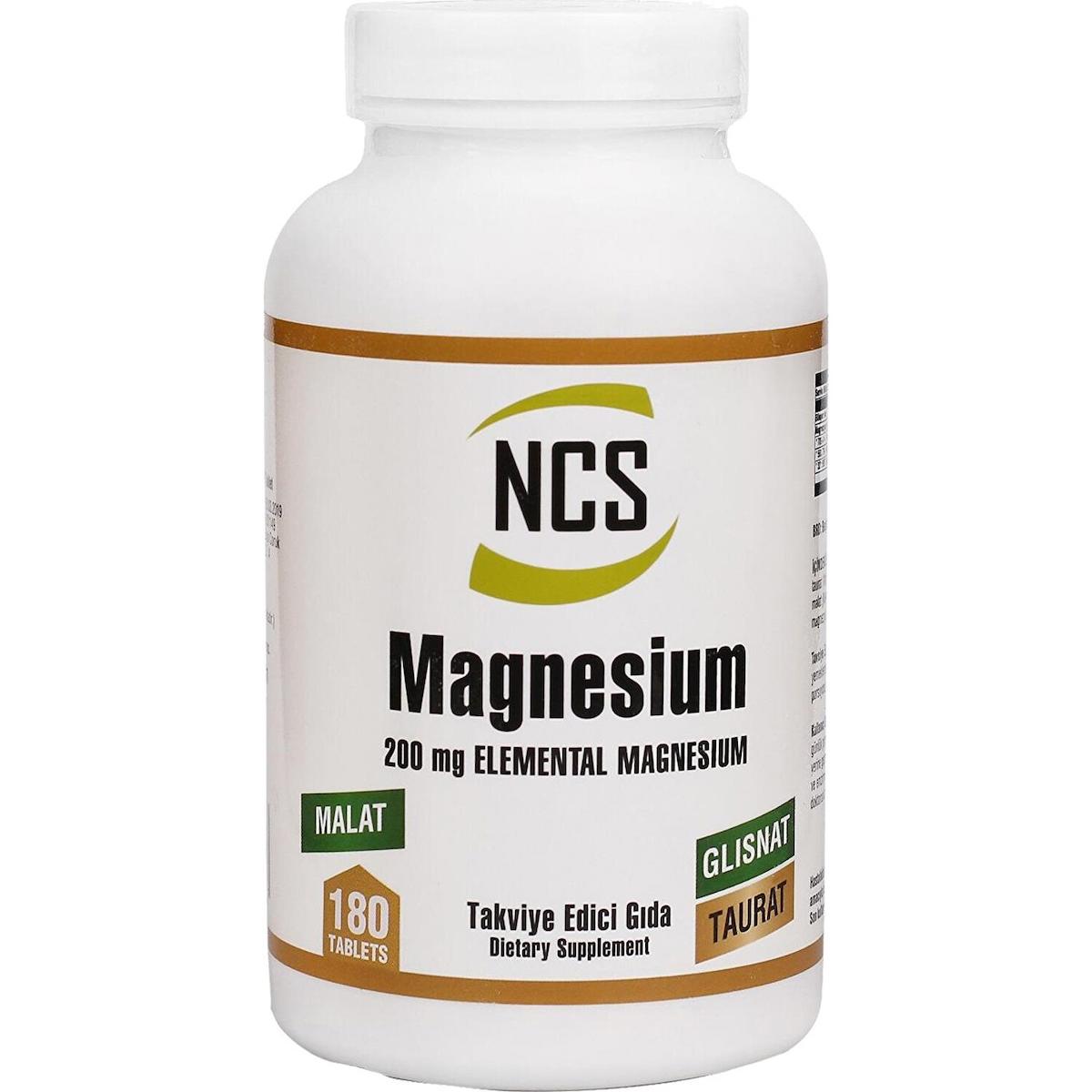 Ncs Magnezyum Sade Çocuk Vitamin 180 Tablet