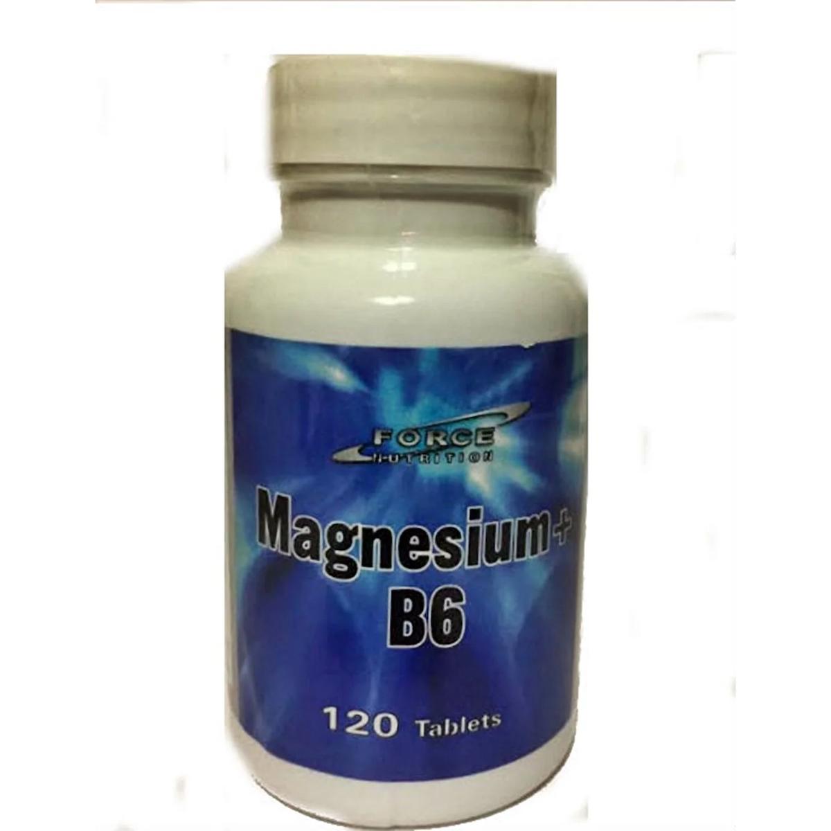 Force Nutrition Magnezyum Aromasız Unisex Vitamin 120 Tablet