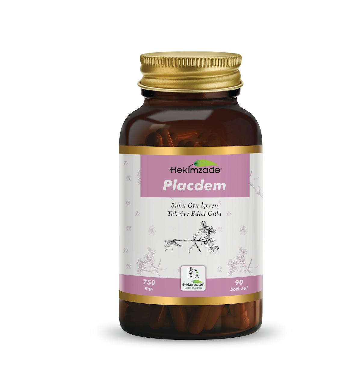 Hekimzade Placdem Aromasız Unisex Vitamin 90 Kapsül