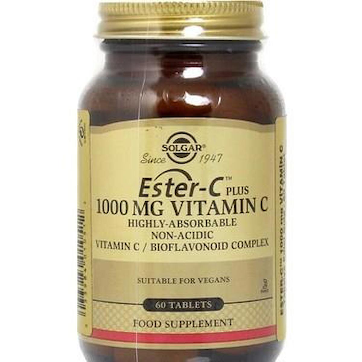 Solgar C Plus Aromasız Unisex Vitamin 60 Kapsül