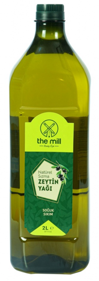 The Mill Natürel Yüksek Polifenollü Soğuk Sıkım Olgun Hesap Pet Sızma Zeytinyağı 2 lt