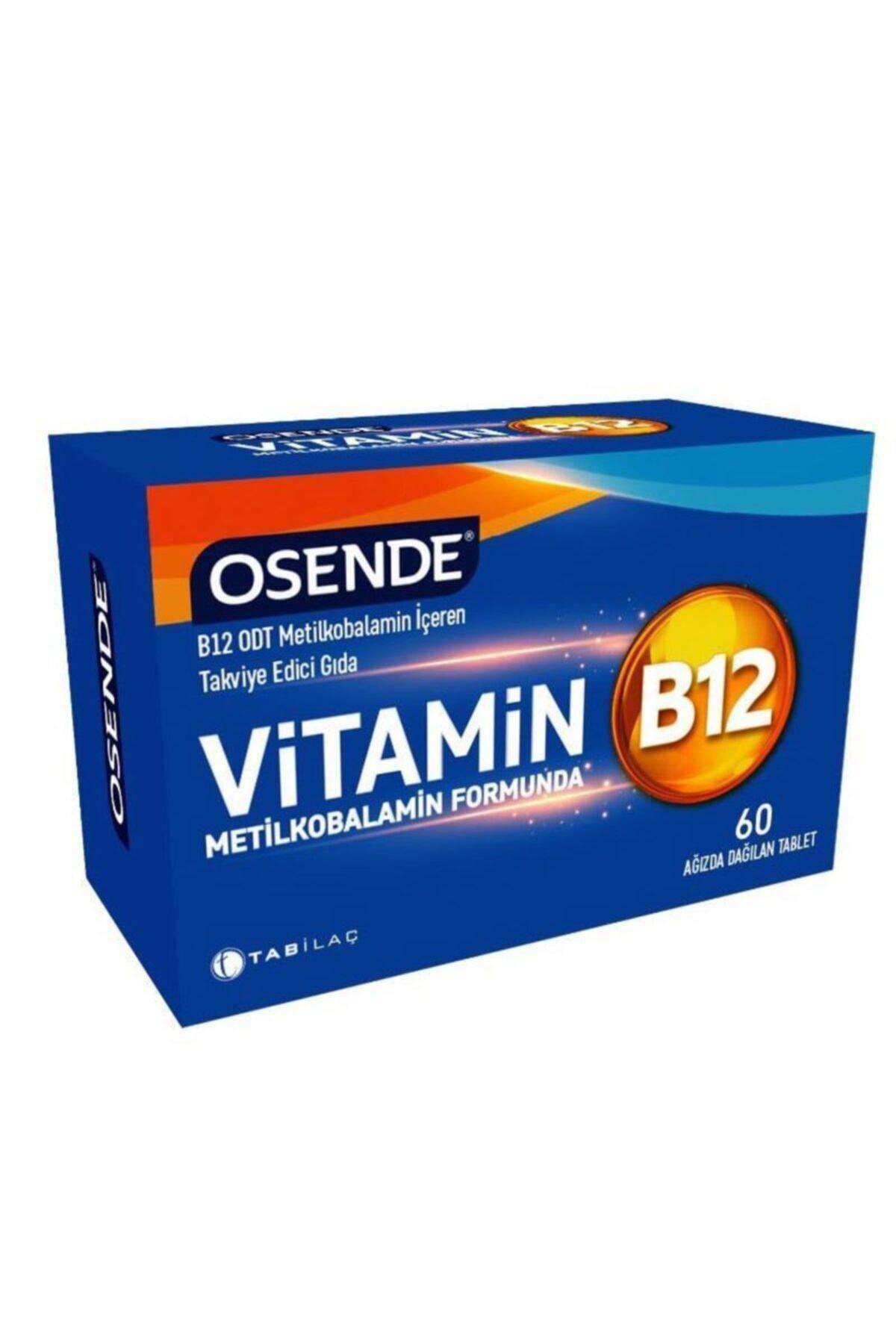 Osende B12 Sade Unisex Vitamin 60 Tablet