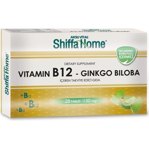 Aksu Vital Shiffa Home Gingko Sade Unisex Vitamin 28 Tablet