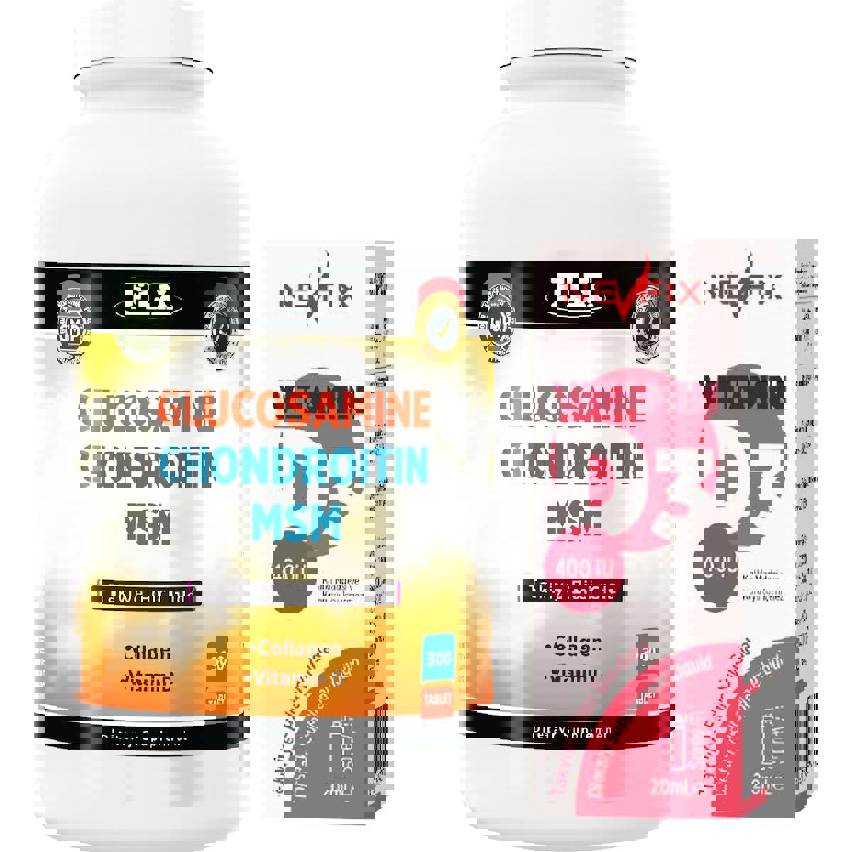 Flx Glucosamine Chondroitin Msm Kapsül Kolajen 300 Tablet